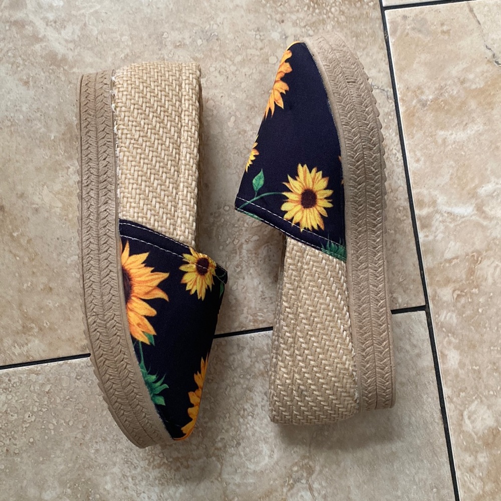 NEW Sunflower Platform Espadrilles